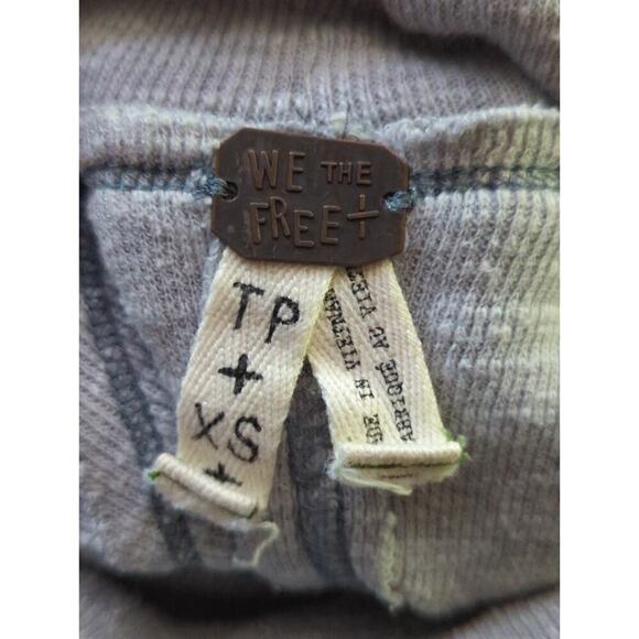 Free People We the Free Top Tara Split Back Turtleneck Oversized Woman's‎ XS - Picture 9 of 12